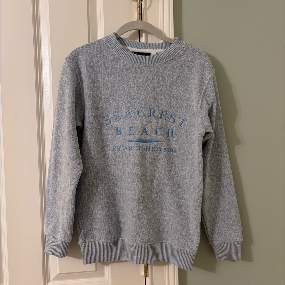 Seacrest Beach Blue Sweatshirt Small